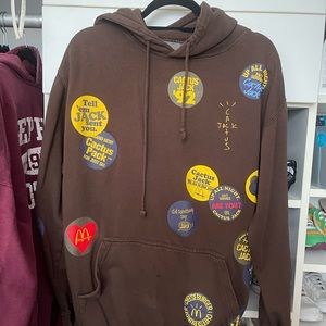 Cactus Jack McDonald’s hoodie. Good condition.